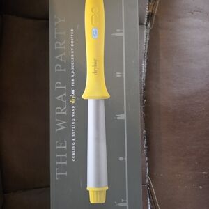 Drybar Yellow and Silver Curling Wand